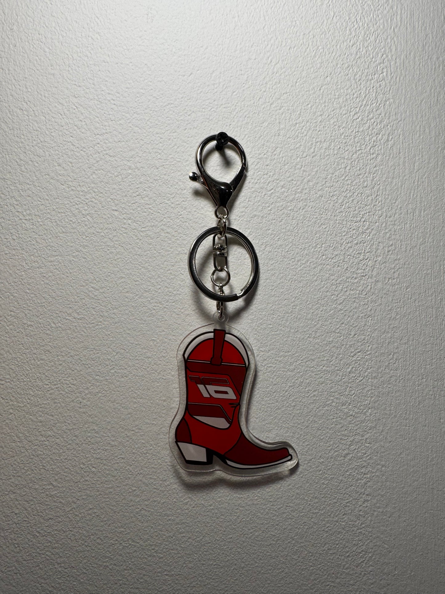 Charles Leclerc Cowboy Keychain