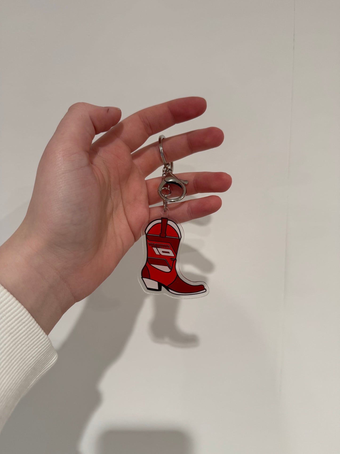 Charles Leclerc Cowboy Keychain