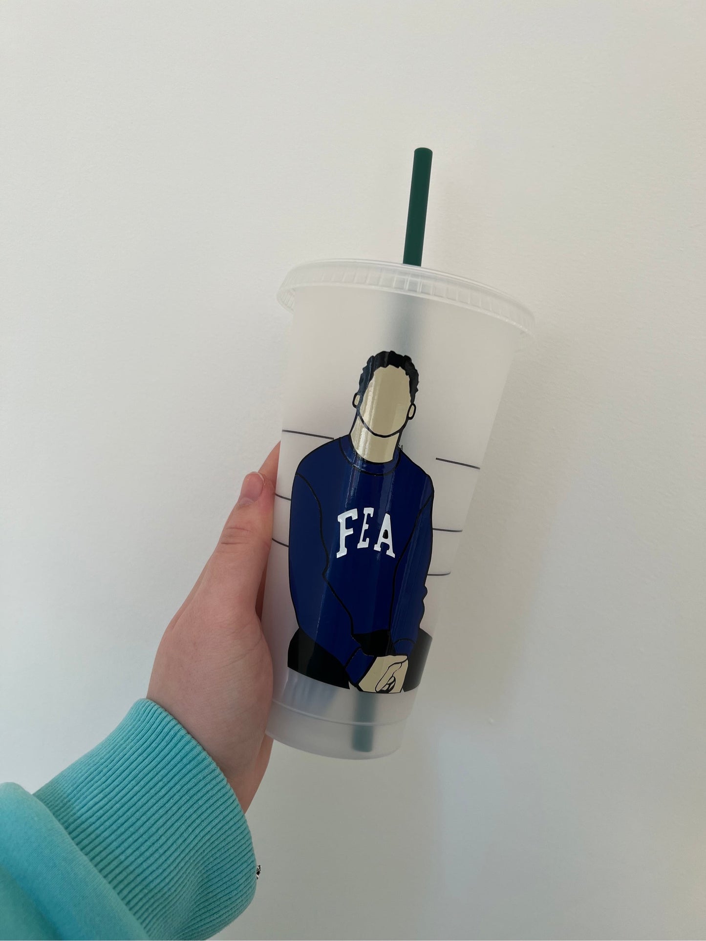 Daniel Ricciardo FEA inspired Starbucks tumbler