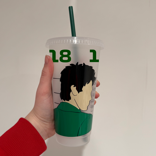 Lance Stroll 2025 inspired Starbuck’s tumbler