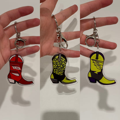 Charles Leclerc Cowboy Keychain