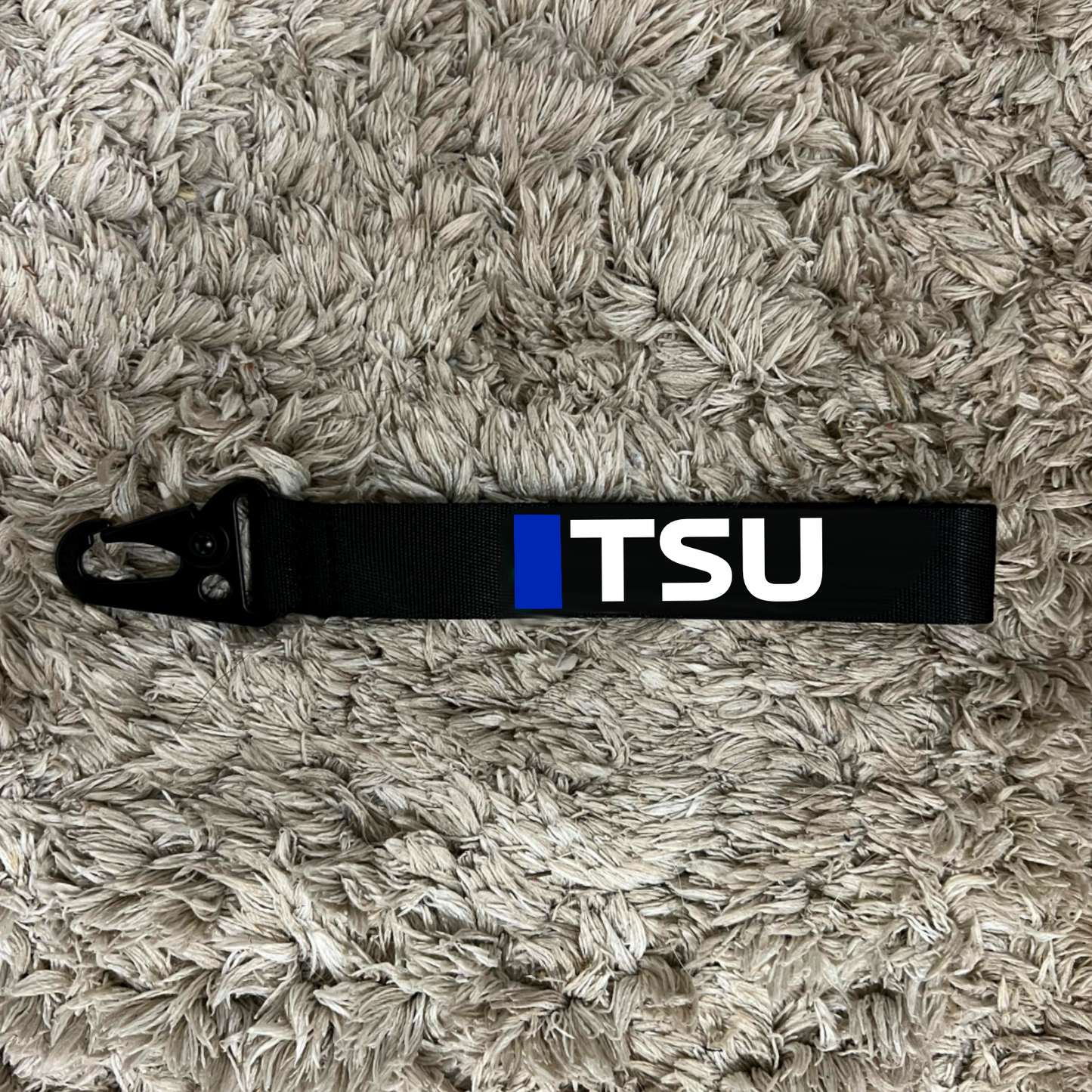 Yuki Tsunoda 2025 inspired wristlet keychain.