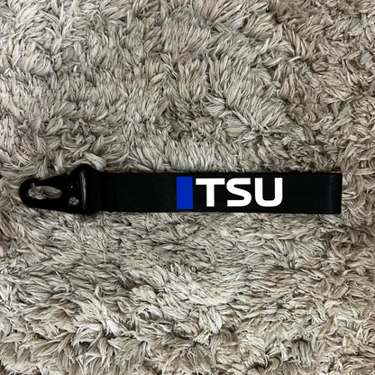 Yuki Tsunoda 2025 inspired wristlet keychain.