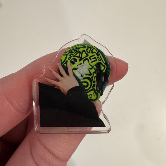 Lando Norris Helmet hand Croc jibbitz