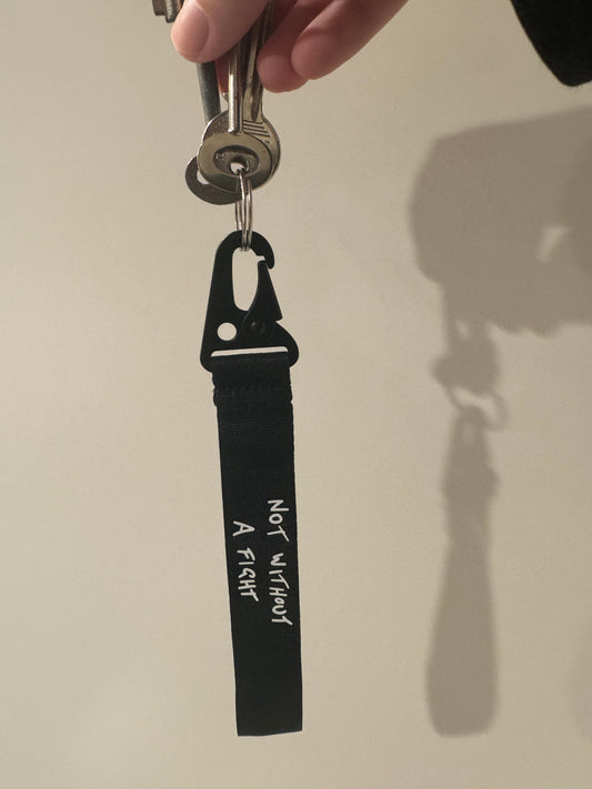 Yuki Tsunoda 2025 inspired wristlet keychain.