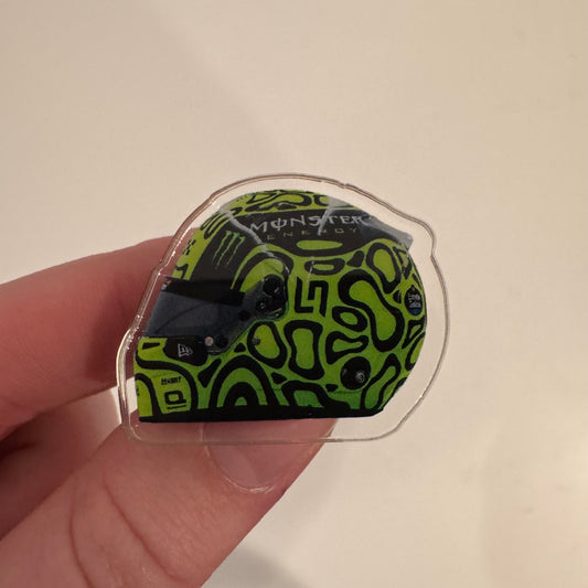 Lando Norris Helmet Croc jibbitz