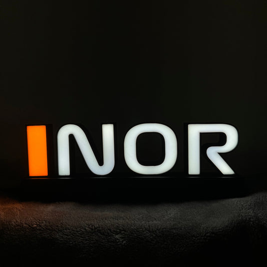Lando Norris LED light