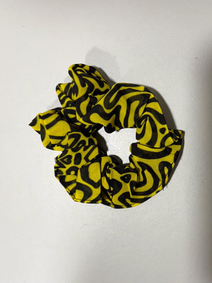Lando Norris helmet inspired scrunchie